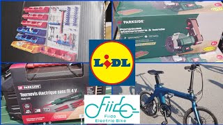 👩‍🔧👨‍🔧ARRIVAGE BRICOLAGE LIDL et vélo électrique FIIDO X [upl. by Nodnil]