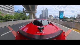 Ferrari 599 GTB 61 Fiammenghi Exhaust System filmed using Insta360 X4 [upl. by Giffer]