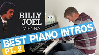 Billy Joel Greatest Piano Intros Part 2 [upl. by Neros]