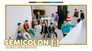 Semicolon   SEVENTEEN  Album Distribution [upl. by Einnok]