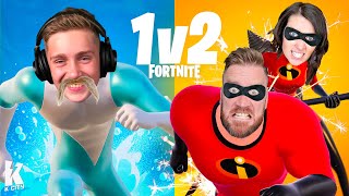 Our Son STILL has a Mustache If Parents Win He Shaves in Fortnite [upl. by Ydok]