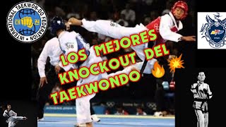 LOS MEJORES KNOCKOUT DE TAEKWONDO 😍💥🔥 [upl. by Trask305]