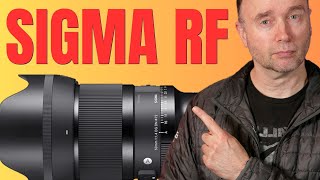 Sigma RF Lenses  Coming in 2023 [upl. by Shelman210]