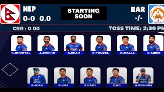 NEPAL VS BARODA TRIANGULAR T20 SERIES 2024 LIVE [upl. by Georas]