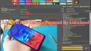 A3s CPH1803 Remove Password By UnlocktoolA3s Unlock Password Done100 [upl. by Atiken]