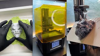 Unboxing Review of AnyCubics Photon Mono M5s 12k resolution 3D printer [upl. by Haelahk]