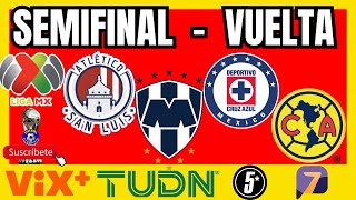 🔥 LIGA MX  SEMIFINALES  VUELTA 🔥 [upl. by Medin]