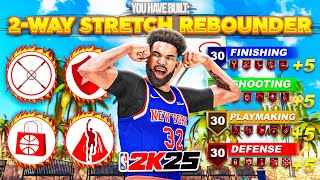 This 7 FOOT quotVERSATILE ENFORCERquot CENTER BUILD is BREAKING NBA 2K25 [upl. by Doane]