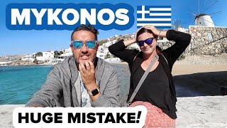 Our Honest First Impressions of Mykonos Greece 🇬🇷 Worth Visiting [upl. by Borszcz502]