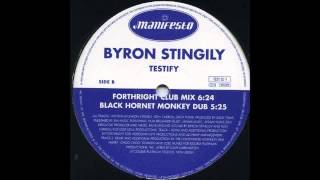 1998 Byron Stingily  Testify Constipated Monkeys Black Hornet Monkey Dub RMX [upl. by Job607]