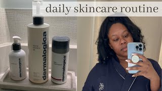 Daily Skincare Routine Dermalogica Curology amp Neutrogena [upl. by Eyaf403]