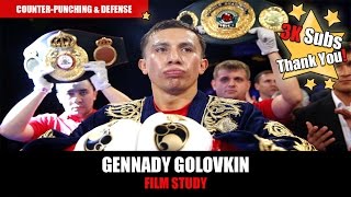 ★ Gennady Golovkin  CounterPunching  Film Study ★ [upl. by Aveline]