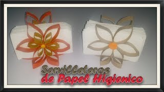 Facilarte quotReciclajequot Servilleteros de Papel Higienico [upl. by Zitah]