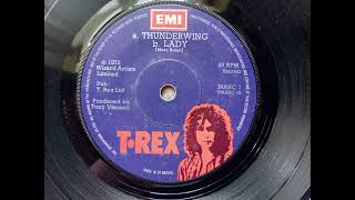 T Rex  Thunderwing 1972 MARC 1 bside Vinyl rip [upl. by Duthie]