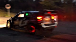 Central European Rally 2024  SS2 CER Crash  Yohan Rossel Forced to End His Race [upl. by Submuloc]