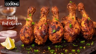 Smokey Red Chicken  Grilled Chicken  Weight loss Recipes  KFC Style Chicken Recipes [upl. by Ancalin]