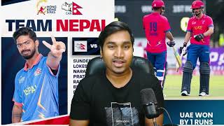 Nepal Important Match Against UAE In Hong Kong Six  Nepal Will Play Plate Championship [upl. by Vel]