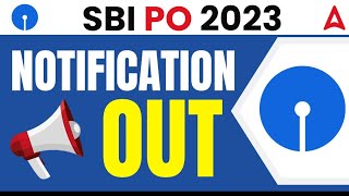 SBI PO 2023 Notification Out  SBI PO Syllabus Salary Exam Pattern  Complete Information [upl. by Casady]