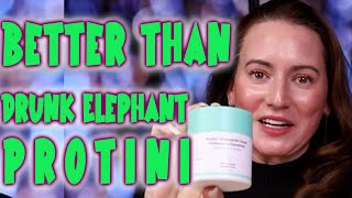 Better than Protini Moisturizers Better amp Cheaper than the Drunk Elephant Protini Polypeptide Cream [upl. by Marcelle]