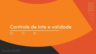 Controle de lote e validade [upl. by Dolorita]