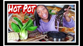 Lobster amp Crab Hot Pot  Seafood Boil Mukbang [upl. by Porte]