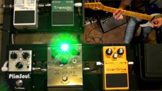 Fender Deluxe Reverb  Telecaster with 3 Overdrive Pedals [upl. by Raynell]