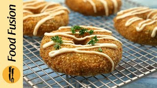 Crispy Potato Donuts Recipe By Food Fusion Ramzan Special Recipe [upl. by Nhguaved]