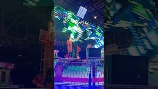 Glasgow irn bru carnival funfair barren churchs super trooper off ride pov 2024 [upl. by Dugas394]