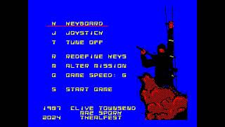 amstrad cpc saboteur 2 mod wip 1 [upl. by Adniuqal610]