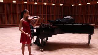 Maya Kilburn Introduction and Rondo Capriccioso SaintSaens 102717 720 [upl. by Abebi574]