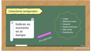 Conectores temporales y causales [upl. by Ailedua853]