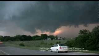 Tornado May 19 2010 near Pauls Valley Oklahoma [upl. by Dry]