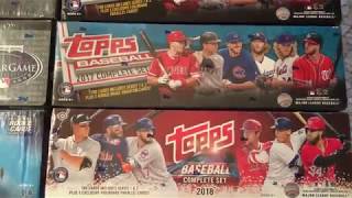 Topps Complete Set Showcase 46 Years Worth [upl. by Donna]