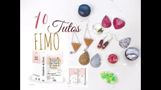 10 tutos fimo  Calendrier de lavent fimo \\ [upl. by Anaxor]