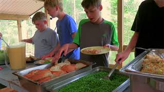 Camp Homewood Woodsman Camp Highlights 2024 [upl. by Lyssa]