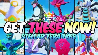 Get ALL 13 Shiny Dragon Legendaries with Stellar Tera in Pokemon Scarlet VIolet [upl. by Irma]