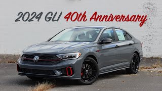 2024 VW Jetta GLI 40th Anniversary  Features amp POV Test Drive Review [upl. by Fates755]