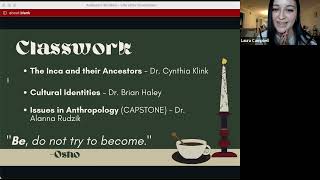 Life After Graduation Anthropology Laura Campbell 19 [upl. by Sedruol]