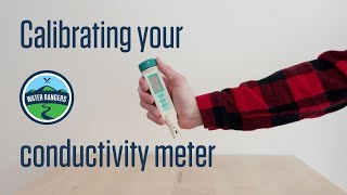 Conductivity meter calibration [upl. by Maggy]