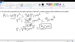 CALCULAR DIÁMETRO DE ESFERA [upl. by Milon]