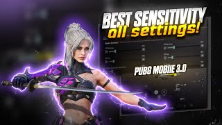 NOCASH 30🔥BEST Sensitivity amp Settings ZERO RECOIL For Any Device  Code Update PUBG MOBILE [upl. by Tammie]