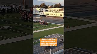 CIF SS FOOTBALL 2024 CHAFFEY VS FILLMORE [upl. by Kucik]