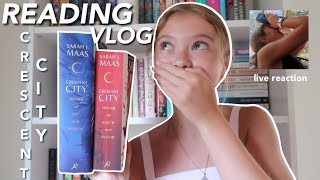 CRESCENT CITY READING VLOG  REVIEW spoiler free [upl. by Bunnie]