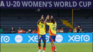 Colombia Vs Camerún  Mundial Femenino Sub 20 [upl. by Erdman]