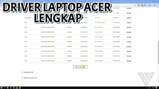 Cara Download Driver Laptop Acer LENGKAP [upl. by Roanne]