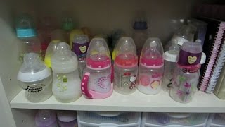 Reborn Baby Bottle Collection  Doll Break Ep 247 [upl. by Arabela]