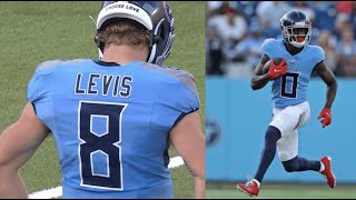 Will Levis Looked LETHAL With Tony Pollard And Calvin Ridley In Titans Preseason Debut [upl. by Arleen]