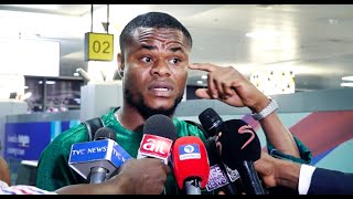 Iwobi Watch Super Eagles Arrival How TroostEkong Others Condemned Cyberbully Of Their Teammate [upl. by Reeta619]