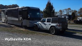 Wytheville KOA  Wytheville Virginia [upl. by Ainwat]