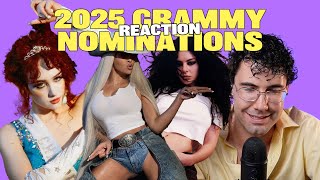 Reacting to the 2025 Grammy Nominations [upl. by Ahsienahs782]